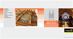 Desktop Screenshot of musikinherzjesu.at